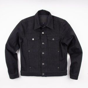 Freenote Classic Denim Jacket Black Grey